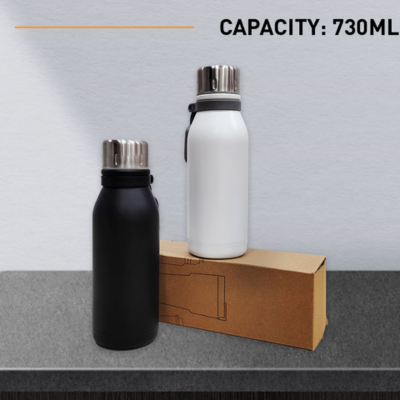 3(7) BSGIFTS Stainless Steel Vacuum Thermos Flask 730ml