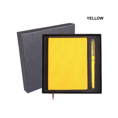 4(1) BSGIFTS Gift Set 2 in 1- Classic Writing Duo (Metal Pen, Notebook)