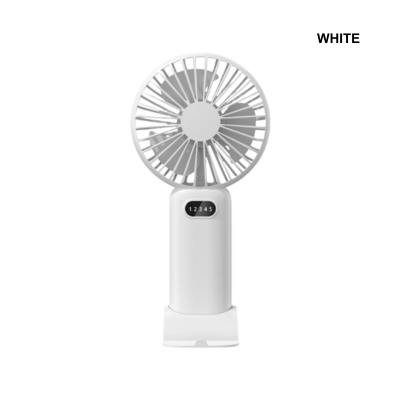4(1) BSGIFTS Phone Stand Handheld Fan 5 Speed Gear 1200mAh