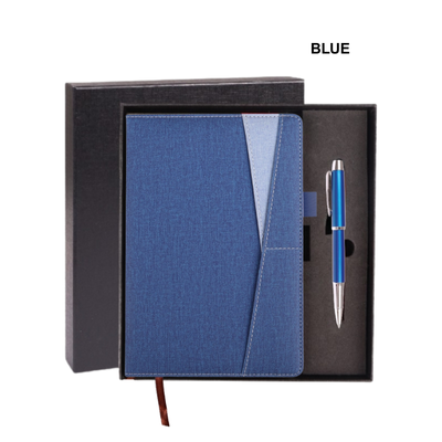 4(1) Gift Set 2 in 1- Executive Writing Set Gift Set (Metal Pen, Notebook)