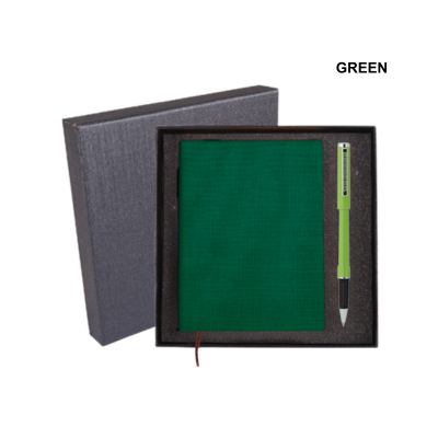 4(5) BSGIFTS Gift Set 2 in 1- Classic Writing Duo (Metal Pen, Notebook)