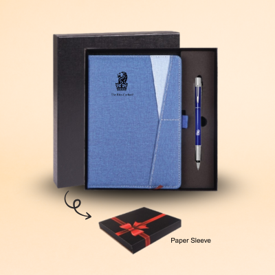 1 BSGIFTS Gift Set 2 in 1-Corporate Journal Gift Set (Metal Pen, Notebook)