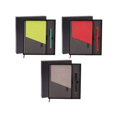 2 BSGIFTS Gift Set 2 in 1- ProConnect Gift Set (Notebook, Stylus Pen)
