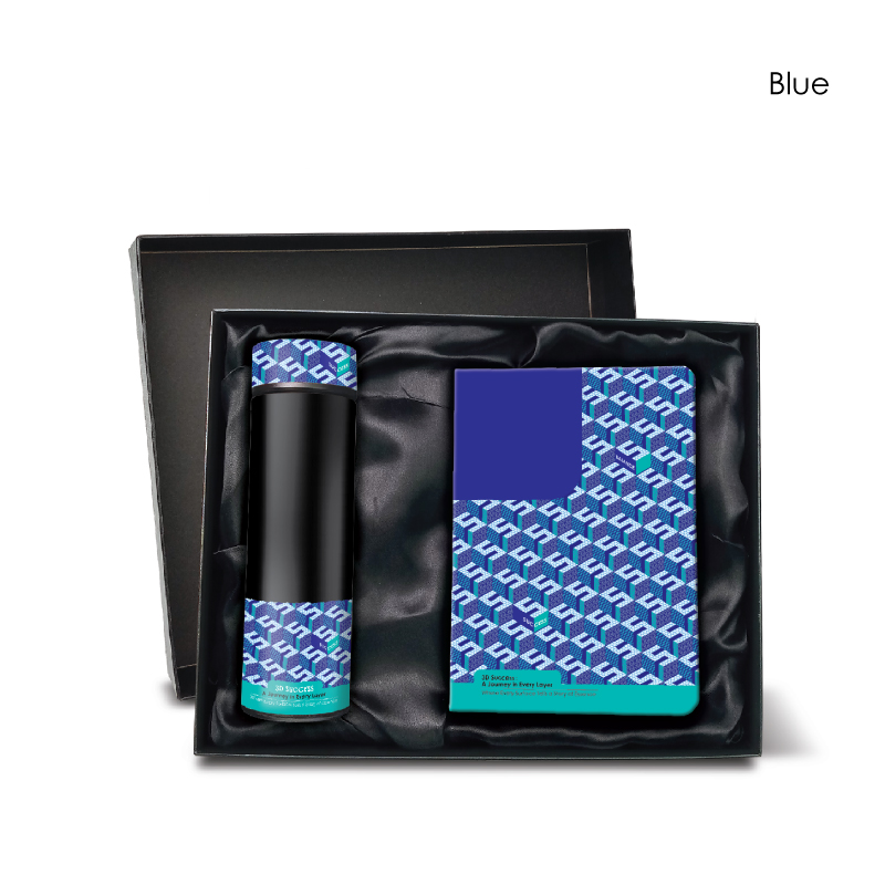 29105_3D-Success-Gift-Set_LED-Flask-n-Notebook_Blue