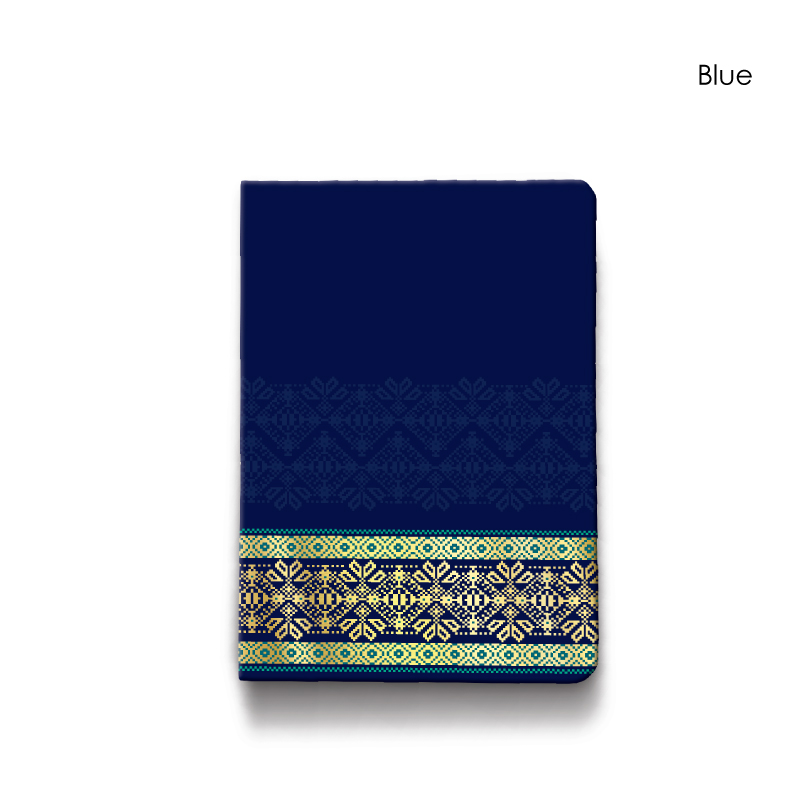 30085_Songket Dirgahayu_A5 Hardcover Notebook_Blue