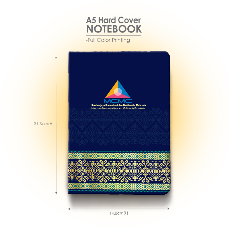30085_Songket Dirgahayu_A5 Hardcover Notebook_Main