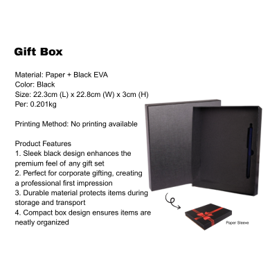 3(1) BSGIFTS Gift Set 2 in 1- ProConnect Gift Set (Notebook, Stylus Pen)