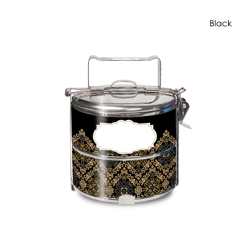 33313_Songket-Lestari_2-Tier-Tiffin_Black