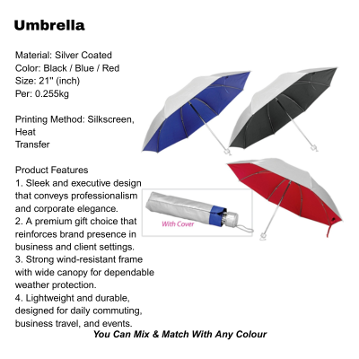 3(4) BSGIFTS Gift Set 2 in 1-Comfort & Care Gift Set With Recycle Paper Bag (Face Towel, Umbrella)