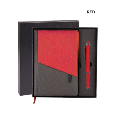 4(3) BSGIFTS Gift Set 2 in 1- ProConnect Gift Set (Notebook, Stylus Pen)