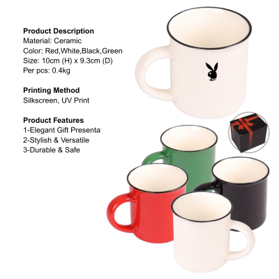 5 BSGIFTS Classic Ceramic Mug- 430ml
