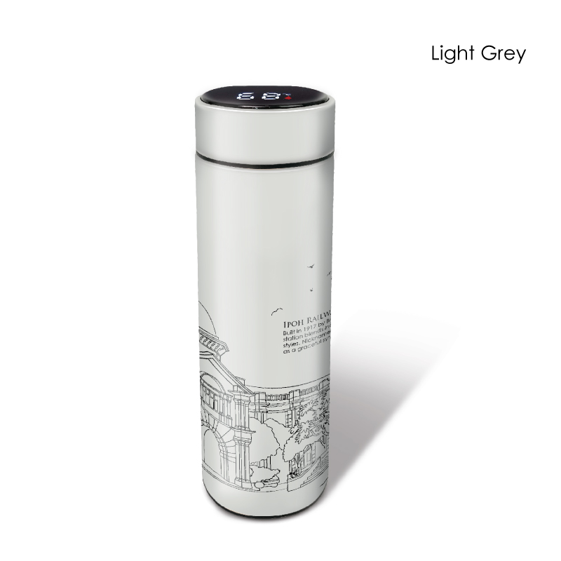 07009_IPOH-Raiway-Station_LED-Flask_H225mm-x-D65mm_Light-Grey