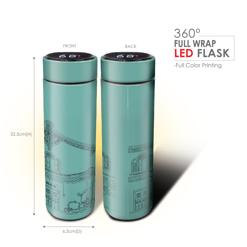 07009_Penang-The-Blue-Mansion_LED-Flask_H225mm-x-D65mm_Front-n-Back