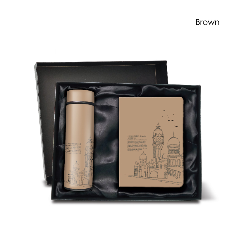 29105_KL-Building-Gift-Set_LED-Flask-n-Notebook_Brown