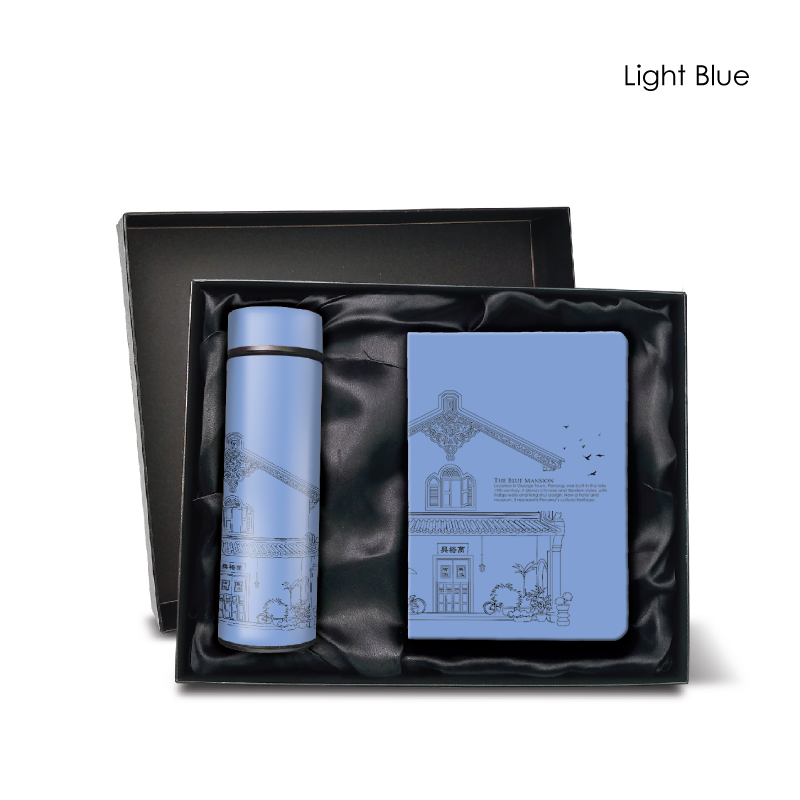 29105_KL-Building-Gift-Set_LED-Flask-n-Notebook_Light-Blue