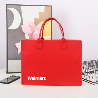 1 BSGIFTS Felt Shopping Bag with Large Capacity