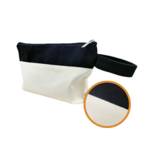 2 BSGIFTS Canvas Zippered Pouch 12oz