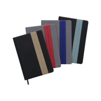 2 BSGIFTS Double PU Hard Case A5 Notebook with Compartment and Bookmark – Copy