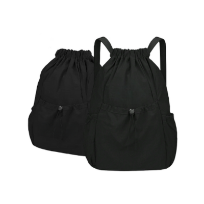 2 BSGIFTS Foldable Nylon Drawstring Backpack