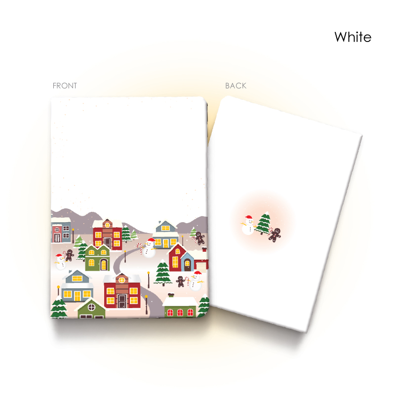 30085_Winter-Village_A5-Hardcover-Notebook_White