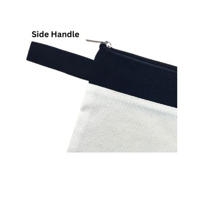 3(1) BSGIFTS Canvas Zippered Pouch 12oz