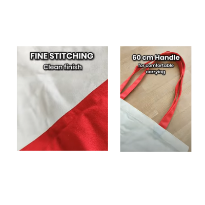 3(1) BSGIFTS Natural Canvas Bag – 12oz (38 cm x 42 cm x 10 cm)