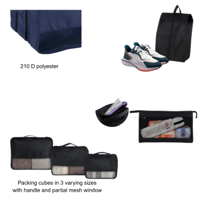 3(1) BSGIFTS Travel Organizer Bag 6pcs set