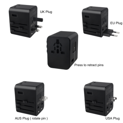 3(1) BSGIFTS Travel adapter power out put 2500W max