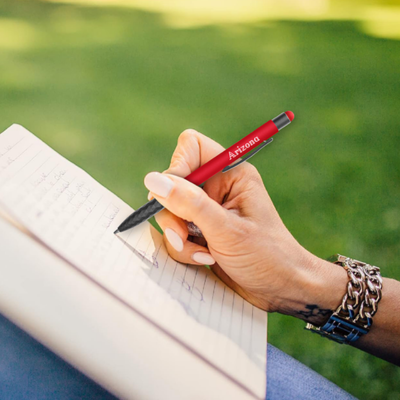 3(1) BSGifts Stylus Press Action Aluminum Ball Pen