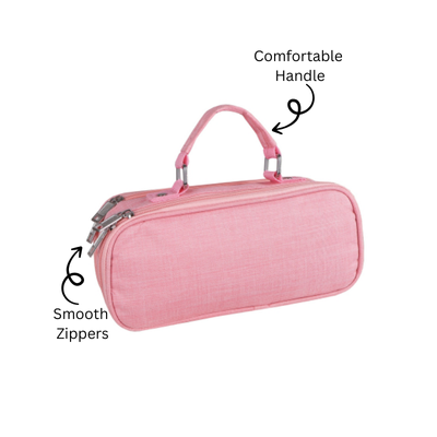 3(2) BSGIFTS 5 Layers Pencil Pouch