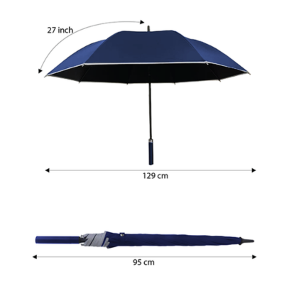 3(3) BSGIFTS 27 inch Auto Open Umbrella
