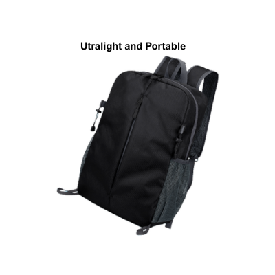 3(4) BSGIFTS Foldable Backpack with Pouch