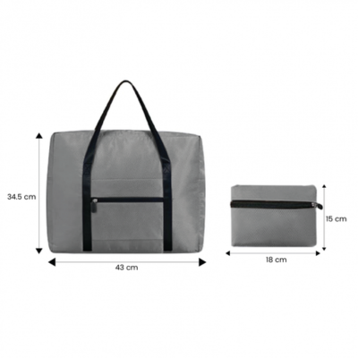 3(5) BSGIFTS Foldable Holiday Travel Luggage Bag