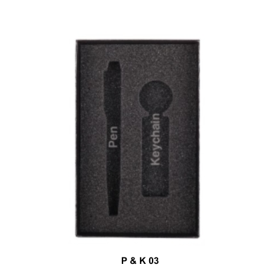 3(6) BSGIFTS Deluxe Pen & Keychain Gift Box