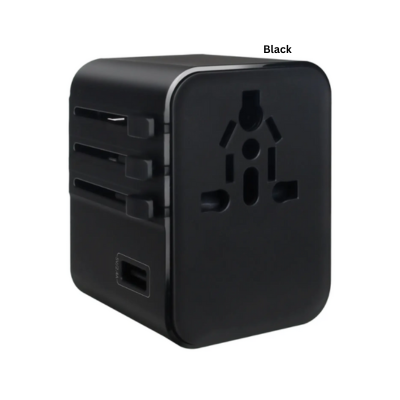 4 BSGIFTS Travel adapter power out put 2500W max