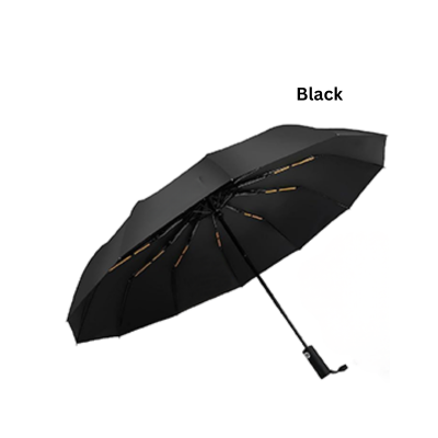 4(1) BSGIFTS 23 inches Auto-Open 12 Panel Double Ribs Umbrella