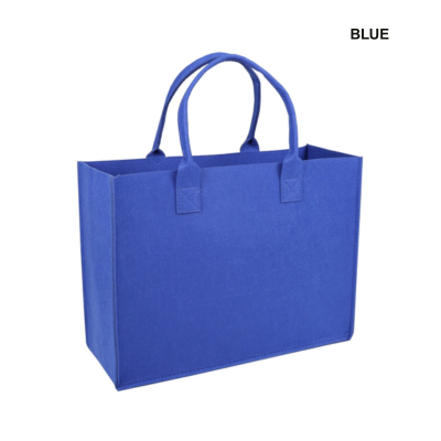 4(1) BSGIFTS Felt Shopping Bag with Large Capacity