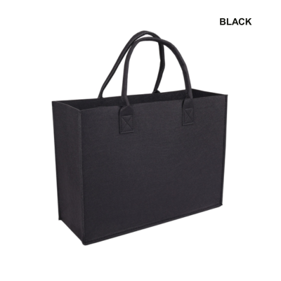 4(2) BSGIFTS Felt Shopping Bag with Large Capacity