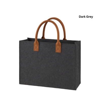 4(2) BSGifts Felt 2 Tone Tote Bag - L