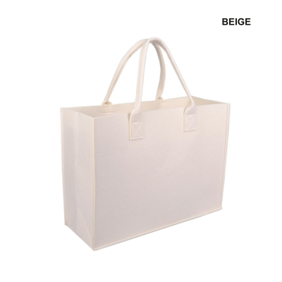 4(3) BSGIFTS Felt Shopping Bag with Large Capacity