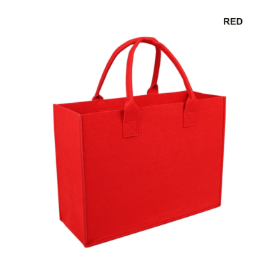 4(4) BSGIFTS Felt Shopping Bag with Large Capacity