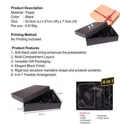 5 BSGIFTS 4 in 1 Gift Box