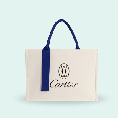 1 BSGIFTS Laminated Canvas Elegant Tote Bag