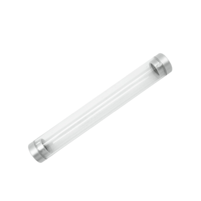 2 BSGIFTS Plastic Pen Tube with Inside Sponge - 15 x 1.9cm