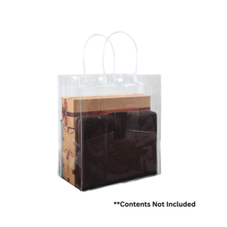 2 BSGIFTS Transparent PVC Bag – 27.5 x 24.5 x 14cm