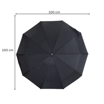 3(4) BSGIFTS 22 inches Automatic Foldable Umbrella with LED Light and pouch