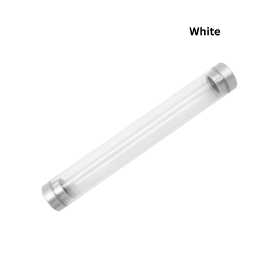 4 BSGIFTS Plastic Pen Tube with Inside Sponge - 15 x 1.9cm