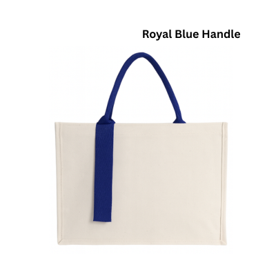 4(2) BSGIFTS Laminated Canvas Elegant Tote Bag