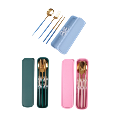 2 BSGIFTS Premium Stainless Steel Cutlery Set with Ribbon Box