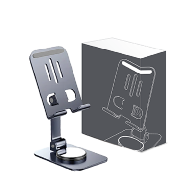 3(3) BSGIFTS CARBON STEEL 360° Rotatable Phone Stand